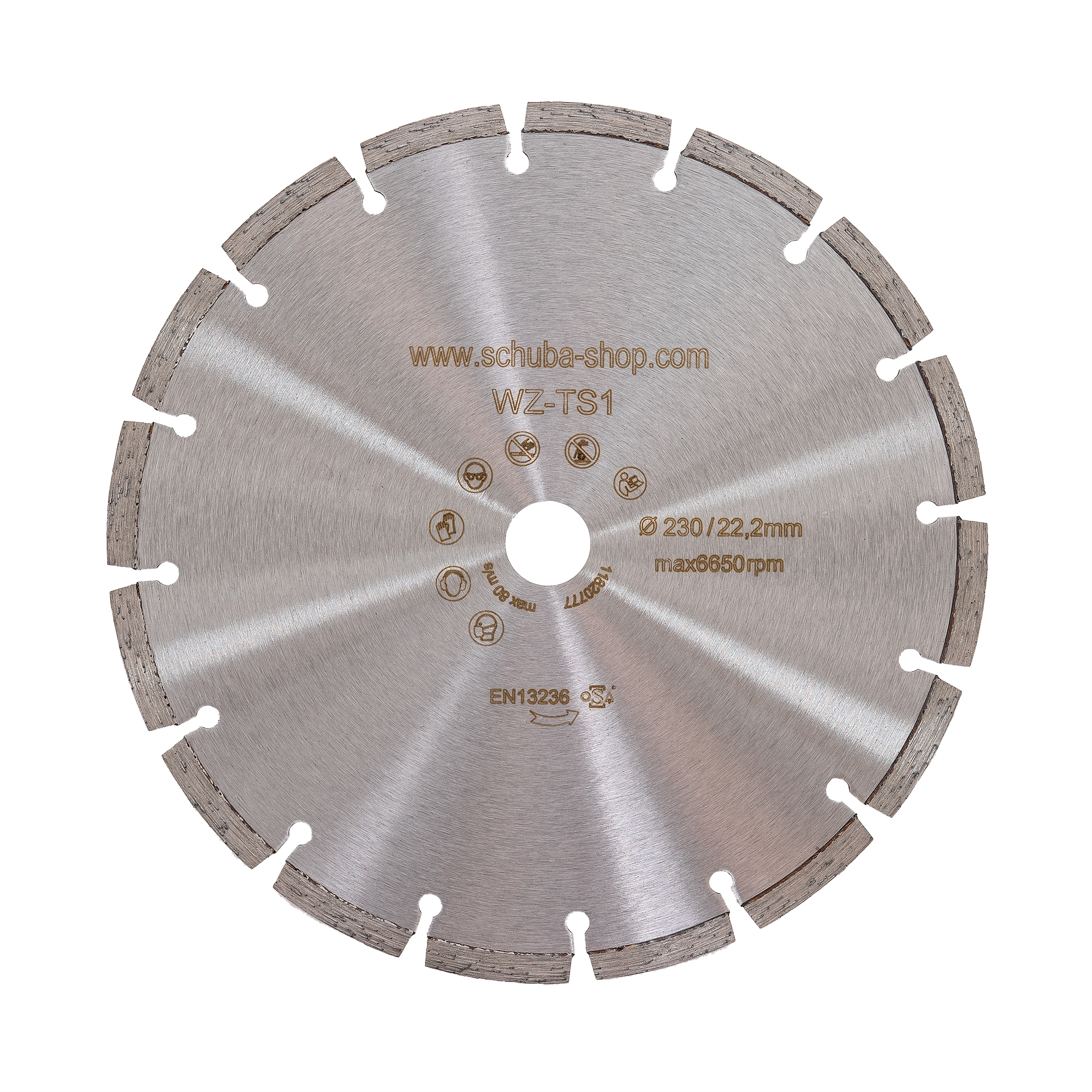 Diamanttrennscheibe Schuba®WZ-TS1, Durchmesser 230mm