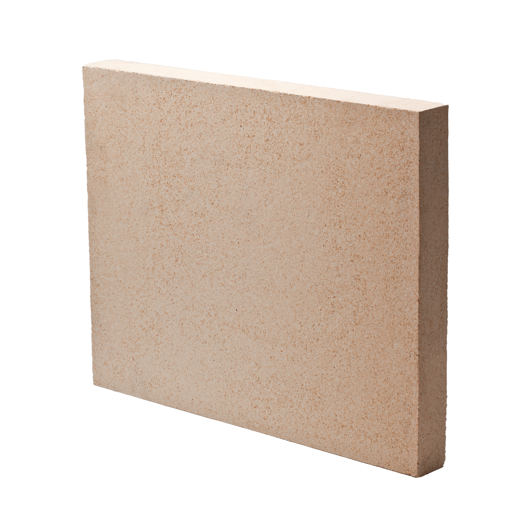 Schamotteplatte Schuba®FFP-A40t, 750x500x100mm, P10, feuerfest